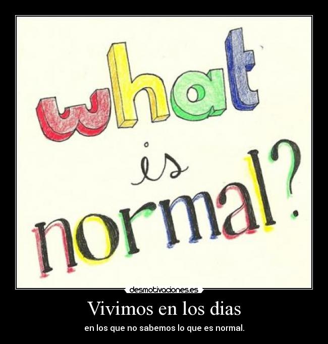 Vivimos en los dias -