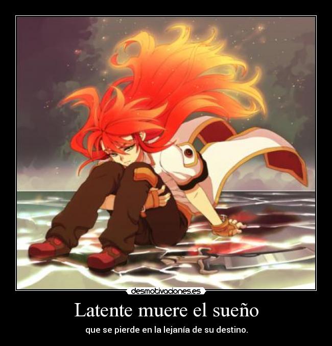 carteles tales the abyss luke fon fabre harukaze desmotivaciones