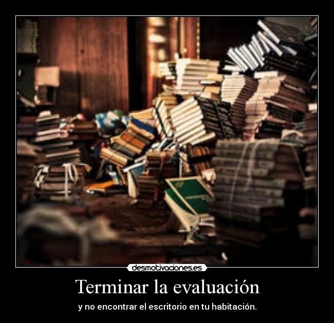 carteles examenes desmotivaciones