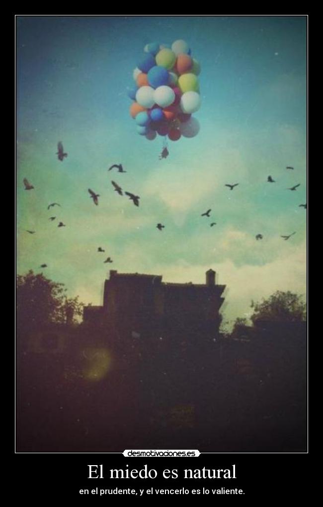 El miedo es natural - 