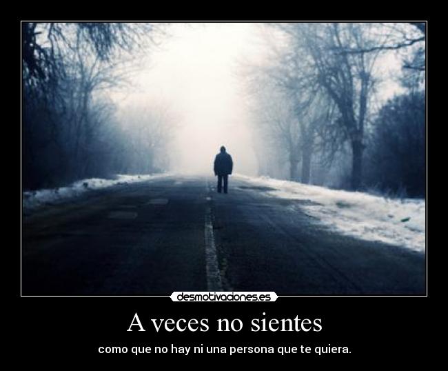 A veces no sientes - 