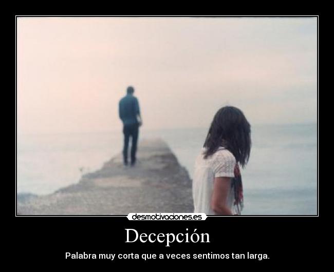 Decepción -