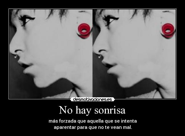 carteles sonrisa risas tontas que van solas ostias desmotivaciones