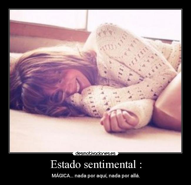 Estado sentimental : - 