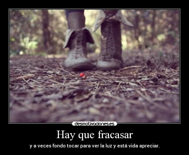Hay que fracasar - 