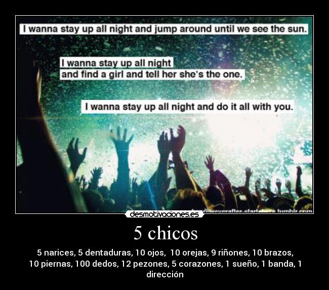 5 chicos - 