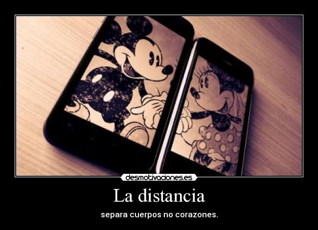 La distancia -
