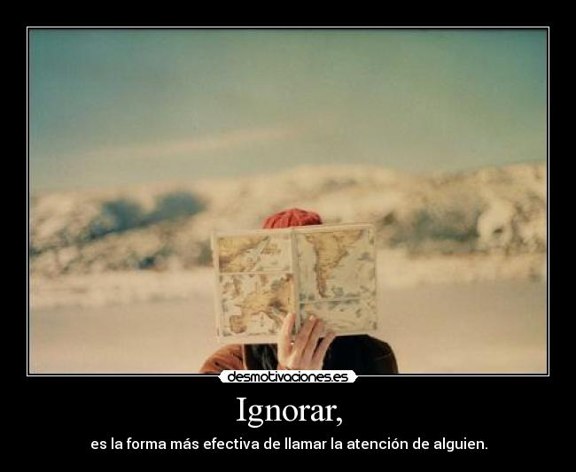 Ignorar, - 