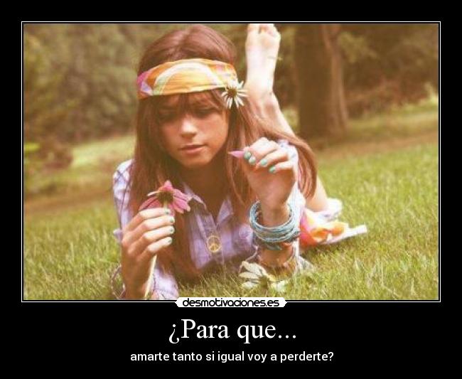 ¿Para que... - 