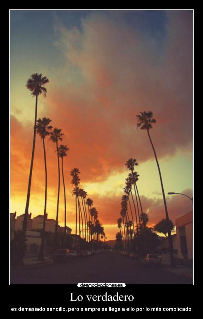 Lo verdadero - 