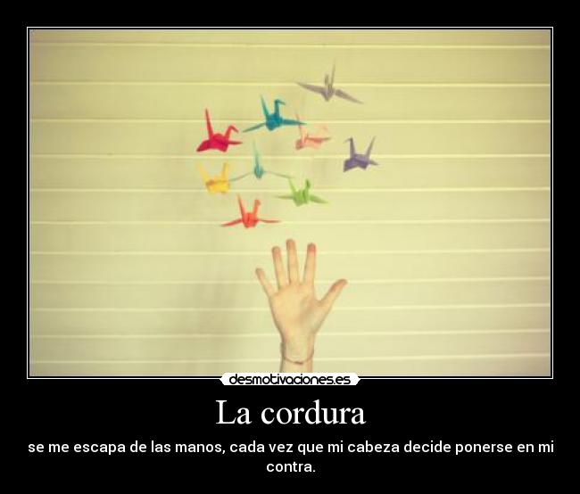 La cordura - 