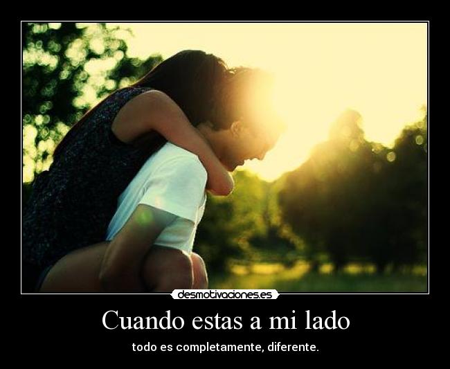Cuando estas a mi lado -