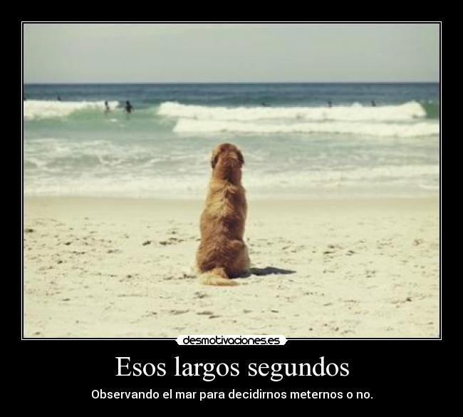 Esos largos segundos -