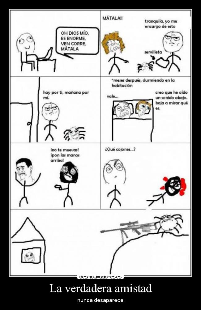 La verdadera amistad -