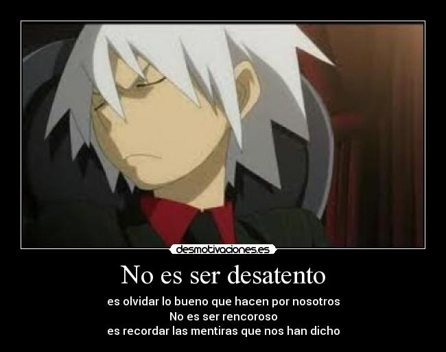 No es ser desatento - 