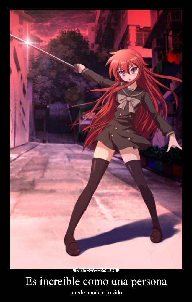 Es increible como una persona -