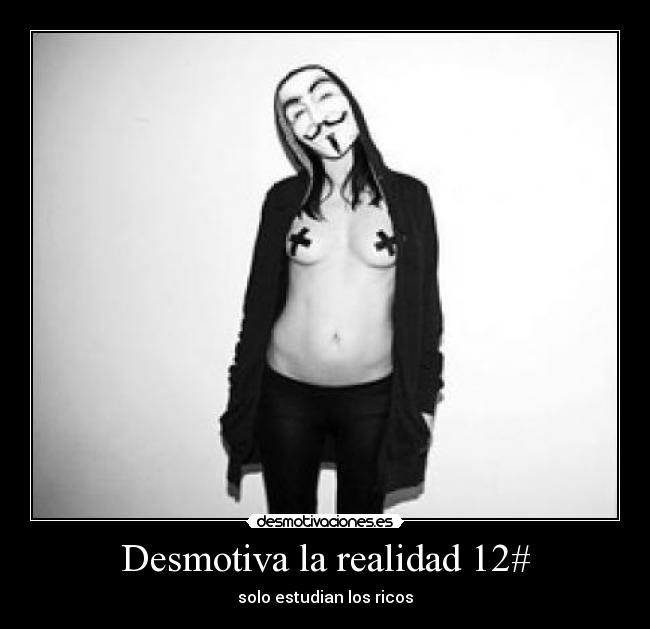 Desmotiva la realidad 12# - solo estudian los ricos