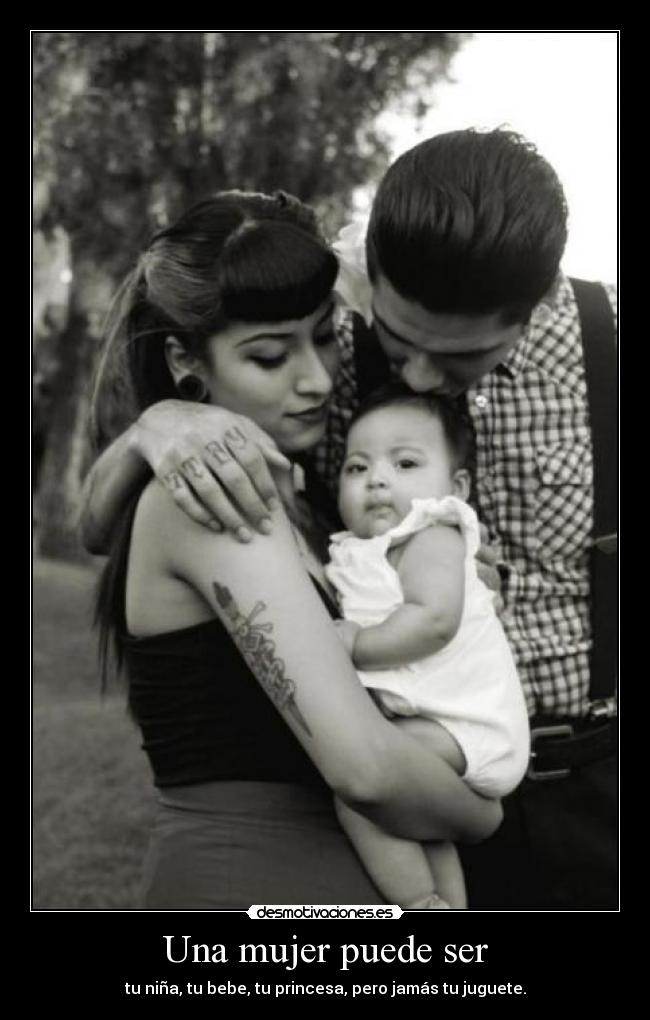 Una mujer puede ser -