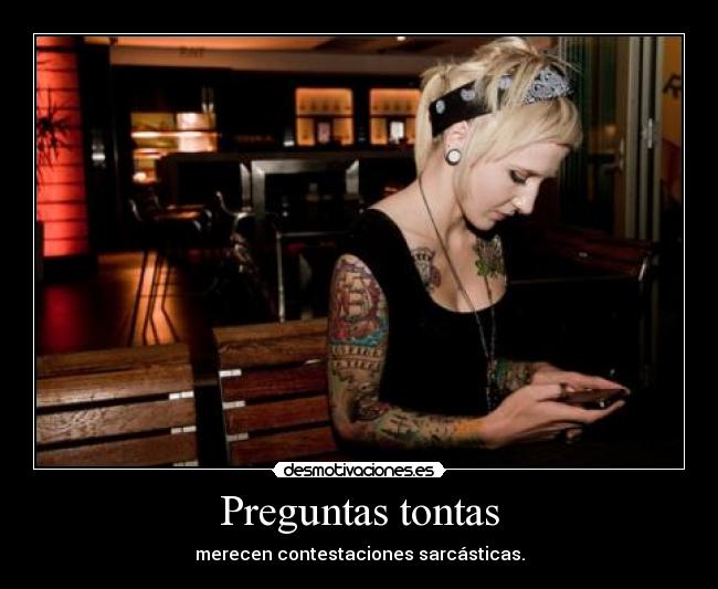 Preguntas tontas -