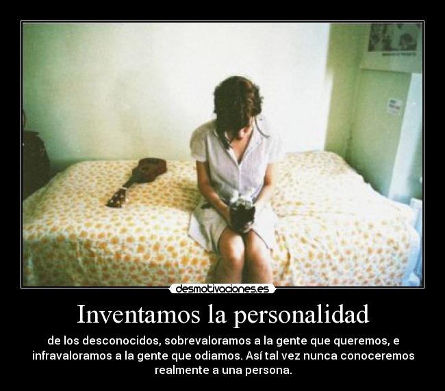 Inventamos la personalidad - 