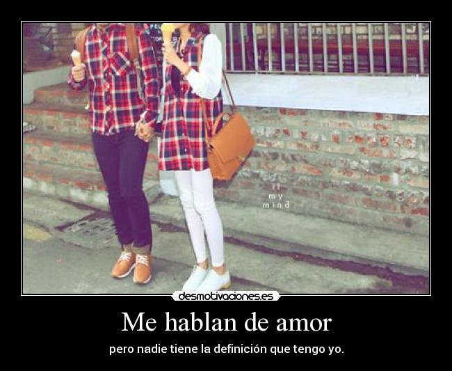 Me hablan de amor -