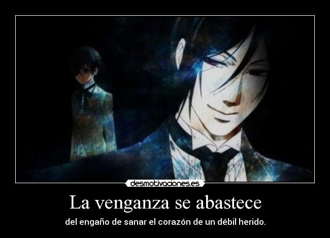 carteles kuroshitsuji ciel sebastian harukaze desmotivaciones