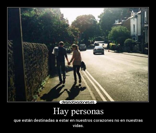 Hay personas -