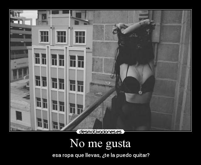No me gusta -