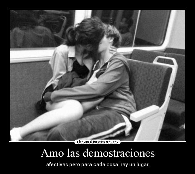 Amo las demostraciones -