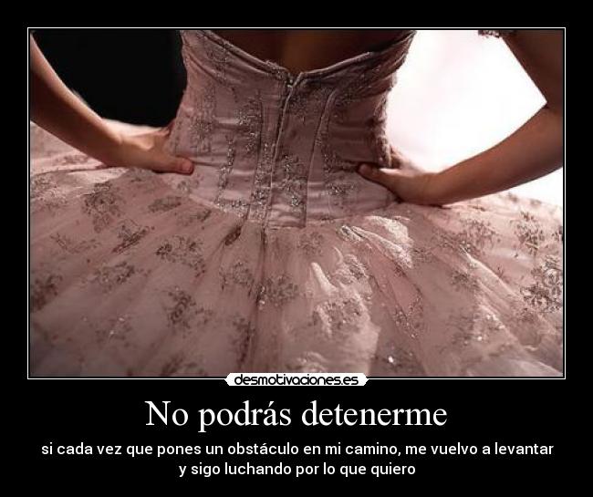 carteles podras detenerme poruqe siempre volvere levantarme para seguir intentandolo desmotivaciones