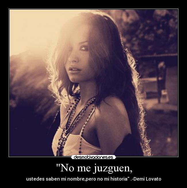 No me juzguen, - 