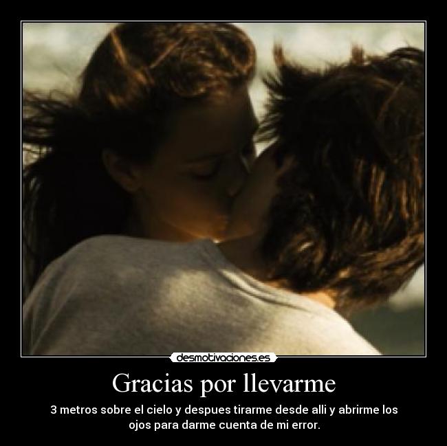 Gracias por llevarme - 