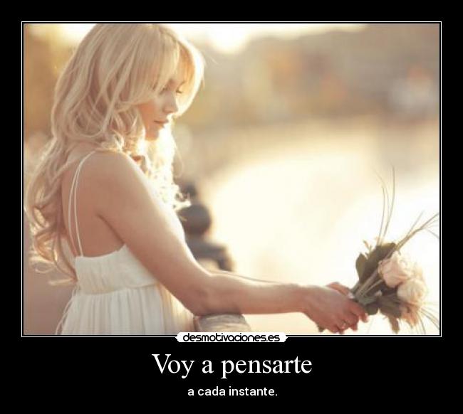 Voy a pensarte - 