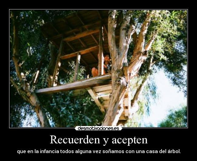 Recuerden y acepten -