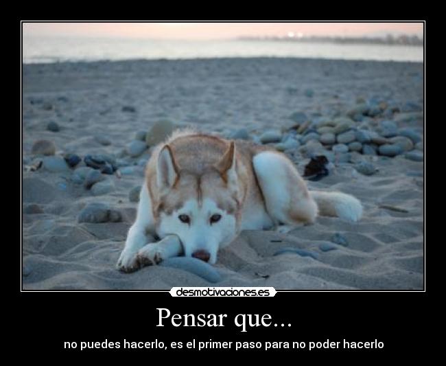 Pensar que... - 