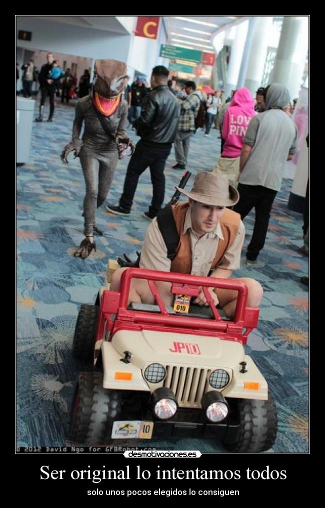 Ser original lo intentamos todos - solo unos pocos elegidos lo consiguen