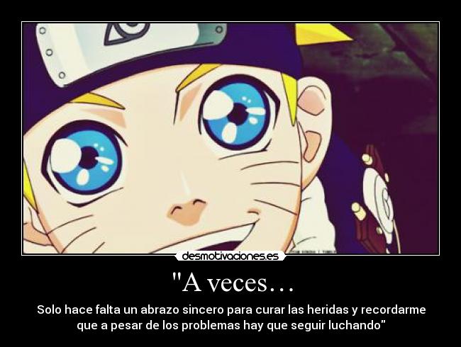 A veces… -