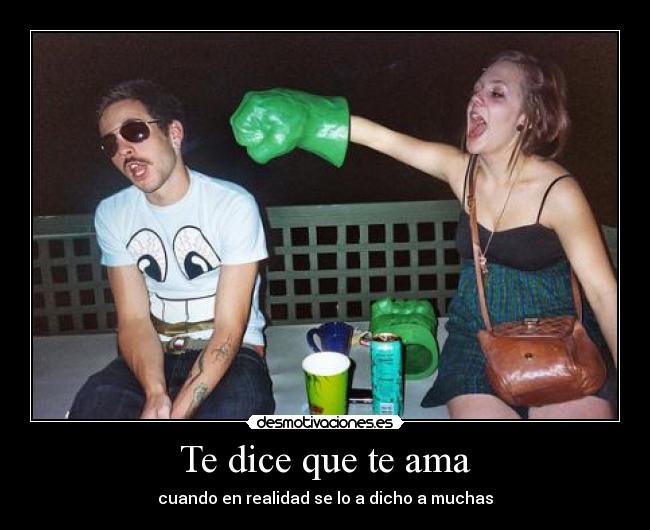 Te dice que te ama -