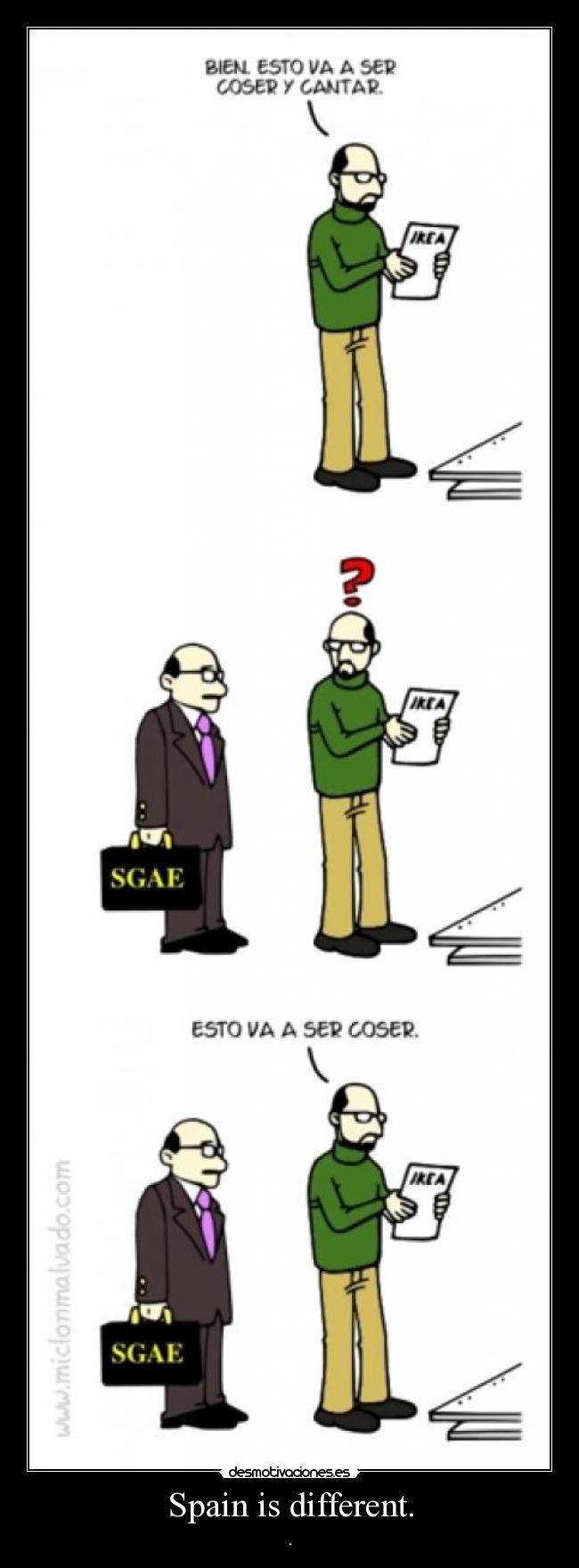 carteles sgae desmotivaciones