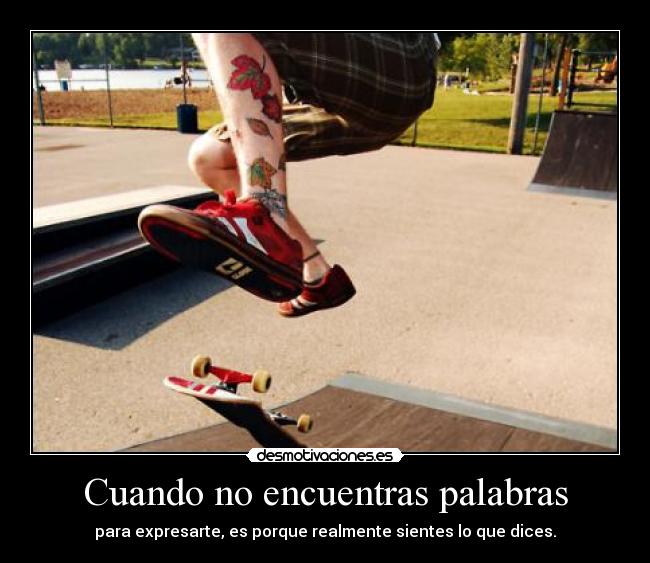 Cuando no encuentras palabras - 