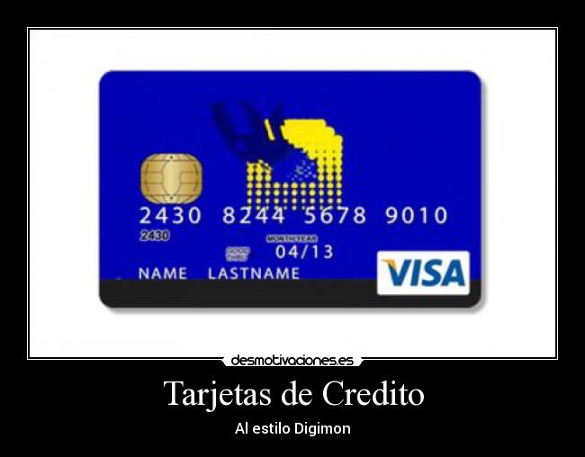 Tarjetas de Credito -