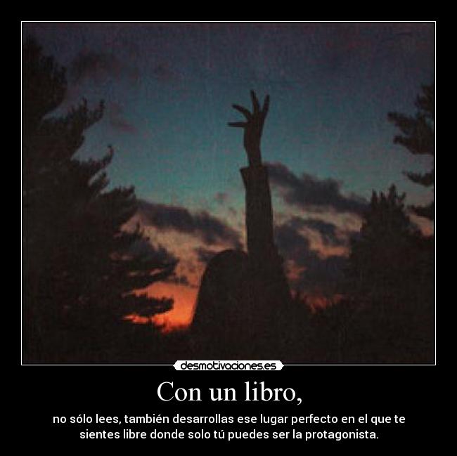 Con un libro, - 