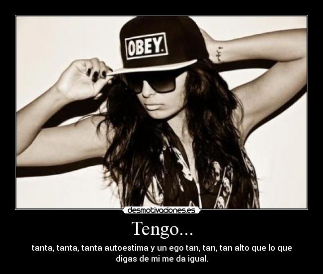 Tengo... -