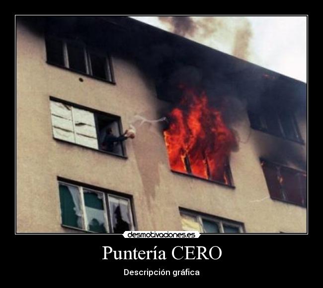 Puntería CERO - Descripción gráfica