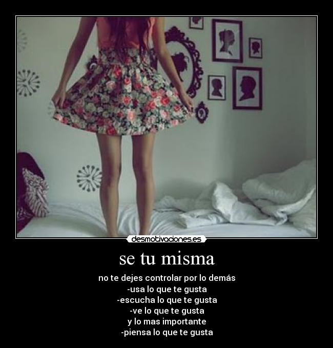 se tu misma - 