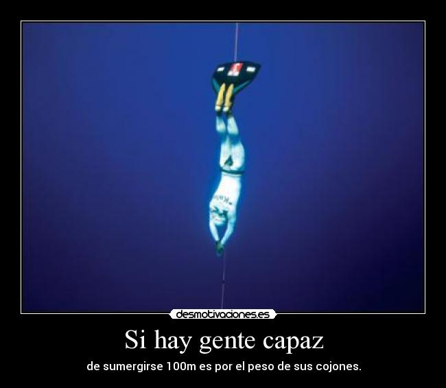 carteles cavediver record mar desmotivaciones