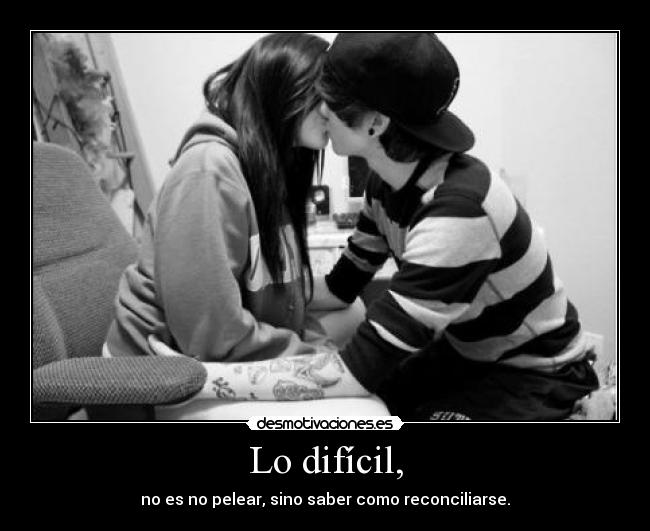 Lo difícil, - 