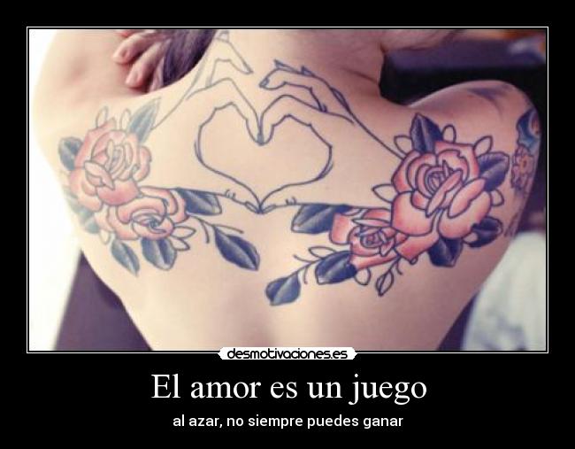 carteles amor amor perfecto love amistad corazon azar siempre desmotivaciones