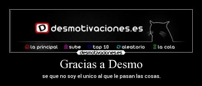 Gracias a Desmo - 