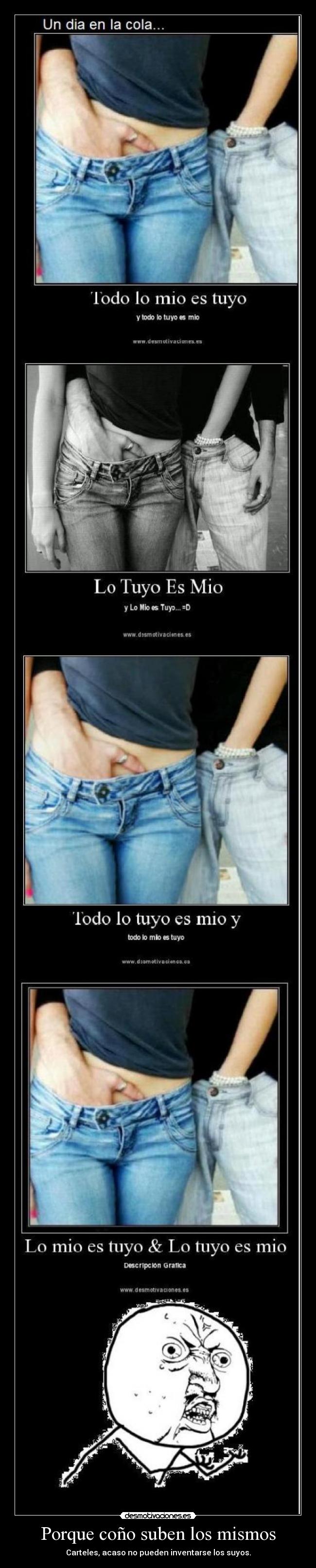 Porque coño suben los mismos -